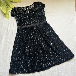 Ricki’s Flare Floral Lace Dress